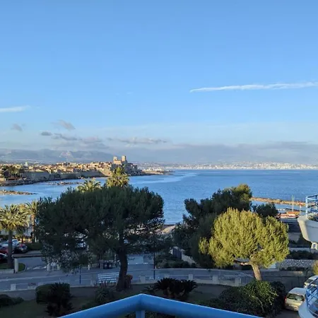 Apartmán Oasis 2-rooms Flat With Panoramic Sea View - 3rd Floor No Elevator Antibes